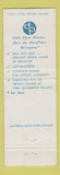 Matchbook Cover - Elgin Watches Southeast Salt Lake City UT