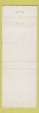 Matchbook Cover - Bulova Watches D&L Jewelry Dillon MT