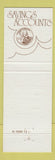 Matchbook Cover - State Bank Hales Corners WI Muskego