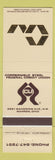Matchbook Cover - Copperweld Steel Credit Union Warren OH