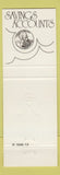 Matchbook Cover - Copperweld Steel Credit Union Warren OH