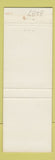 Matchbook Cover - Lincoln Douglas Savings and Loan Jacksonville IL Abraham