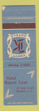 Matchbook Cover - Hotel Robert Treat Newark NJ Knott WEAR