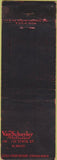 Matchbook Cover - Van Schuyler Albany NY