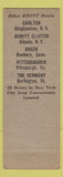 Matchbook Cover - Powers Hotel Rocester NY