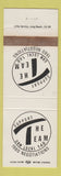 Matchbook Cover - The Team Union UAW Local 138 1980 WEAR