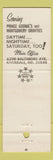 Matchbook Cover - Citizens Bank of Maryland Riverdale MD