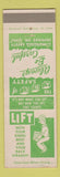 Matchbook Cover - Corrugated Container Co Columbus OH Safety Lifting