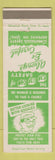 Matchbook Cover - American Zinc of Illinois Monsanto IL Safety Goggles