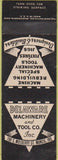 Matchbook Cover - Delaware Machinery Tool Muncie IN