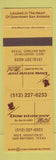 Matchbook Cover - Downtowner Motel San Antonio TX