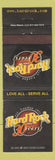 Matchbook Cover - Hard Rock Cafe 30th Anniversary