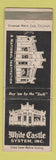 Matchbook Cover - White Castle Hamburgers
