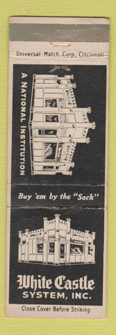 Matchbook Cover - White Castle Hamburgers