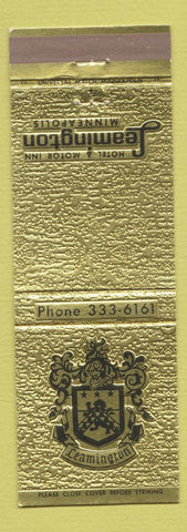 Matchbook Cover - Hotel Motor Inn Leamington Minneapolis MN