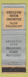 Matchbook Cover - Diamond Book Matches WORN