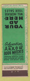 Matchbook Cover - Arrow Book Matches Chicago IL