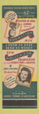 Matchbook Cover - Hollywood Photo Enlargements