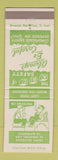 Matchbook Cover - Miller's Vending Freeport IL Safety No Smoking