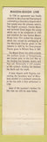 Matchbook Cover - Giant Grocery Mason Dixon Line Survey