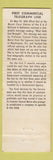 Matchbook Cover - Giant Grocery First Telegraph Instrument
