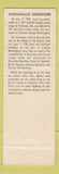 Matchbook Cover - Giant Grocery Cornwallis Surrender Yorktown VA