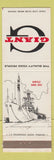Matchbook Cover - Giant Food Grocery Norfolk Naval Base VA