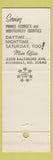 Matchbook Cover - Citizens Bank of Maryland Riverdale MD