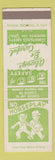 Matchbook Cover - Canteen Company University City MO Safety Horseplay