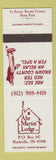 Matchbook Cover - Abe Martin Lodge Nashville IN