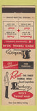 Matchbook Cover - Sherkow Men's Formal Clothes Milwaukee? WI
