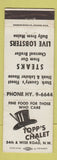 Matchbook Cover - Topp's Chalet Canton? OH top hat