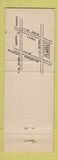 Matchbook Cover - Topp's Chalet Canton? OH top hat