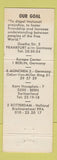 Matchbook Cover - UEAC Union Studio City CA Sacramento European American Club