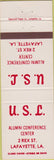 Matchbook Cover - University of Louisiana? Lafayette LA