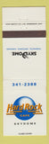 Matchbook Cover - Hard Rock Cafe Toronto ON Skydome