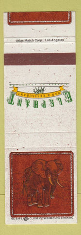 Matchbook Cover - Elephant Bar Restaurant CHAIN