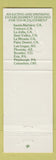 Matchbook Cover - Elephant Bar Restaurant CHAIN