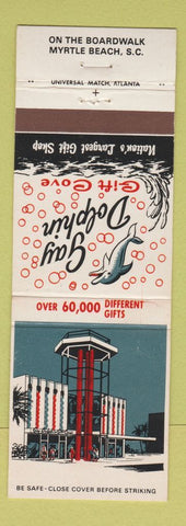 Matchbook Cover - Gay Dolphin Gift Shop Myrtle Beach SC
