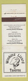 Matchbook Cover - Winking Lizard Tavern Bedford Heights OH Twinsburg WEAR