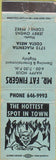 Matchbook Cover - Mr. Fat Fingers Costa Mesa CA WORN devil
