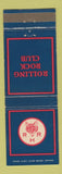 Matchbook Cover - Rolling Rock Club PA?