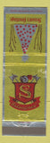 Matchbook Cover - Salvatore's Restaurant Paramount Los Angeles Downey Anaheim CA