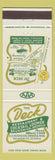 Matchbook Cover - Deck Restaurant Brunswick GA
