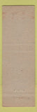 Matchbook Cover - University Club Providence RI