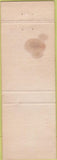 Matchbook Cover - Master Blueprint Supply Costa Mesa CA STAINED