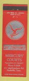 Matchbook Cover - Mercury Courts Motel Nashville TN