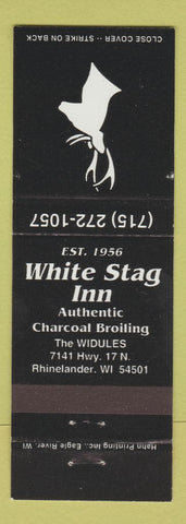 Matchbook Cover - White Stag Inn Rhinelander WI