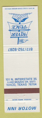 Matchbook Cover - The River Place Motor Inn Waco TX