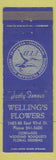 Matchbook Cover - Welling's Flowers FTD